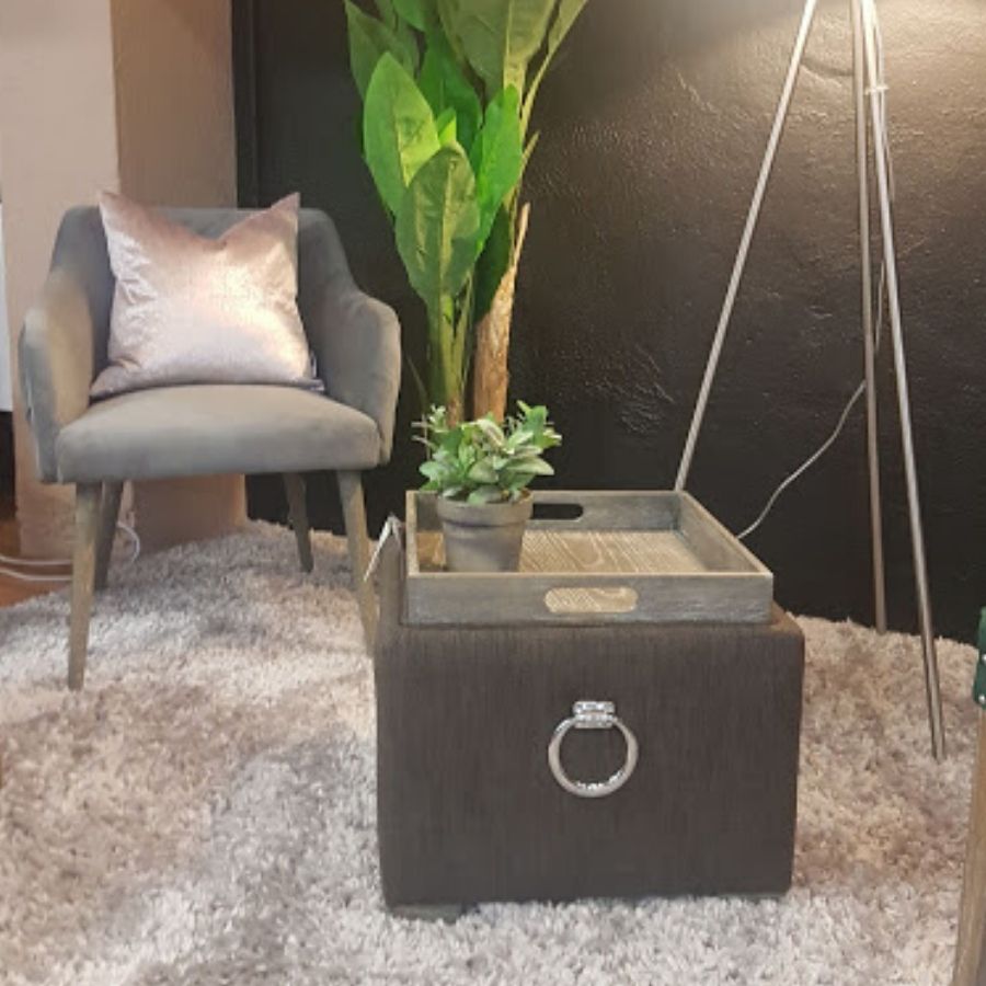 footstool tray