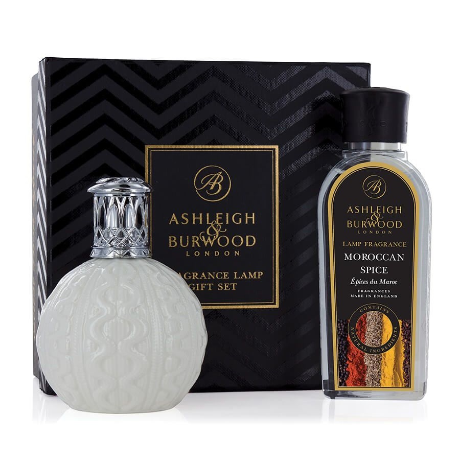 Cosy Knit & Moroccan Spice Premium Fragrance Lamp Gift Set 