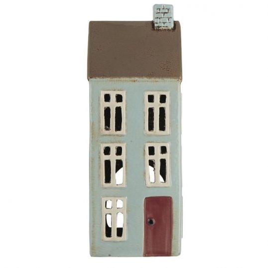 HOUSE TEALIGHT HOLDER – GREEN