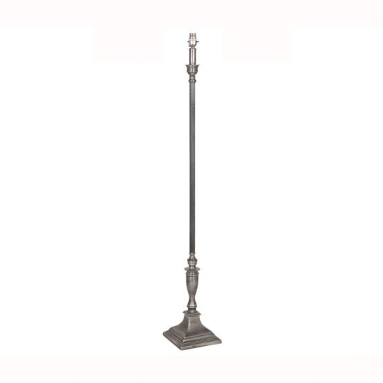 Antique Silver Floor Lamp