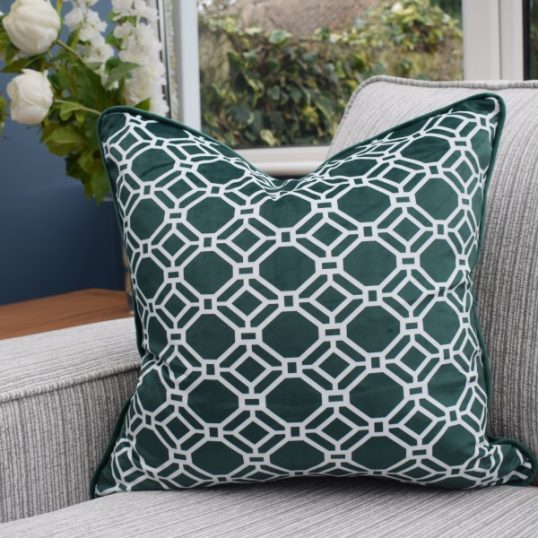 CUSHION CIRCLE GREEN