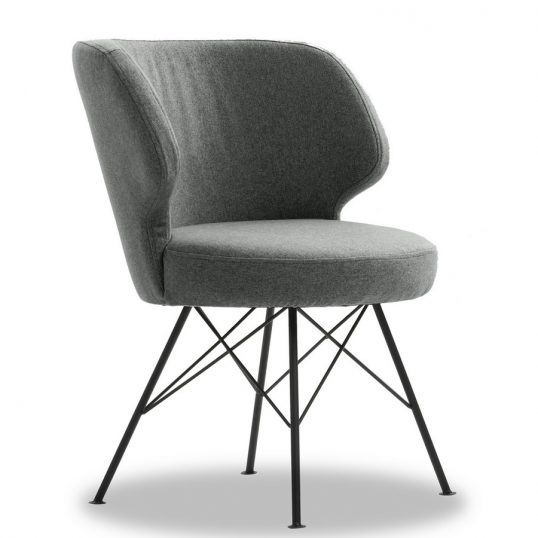 Erwan Accent Chair -Light Grey