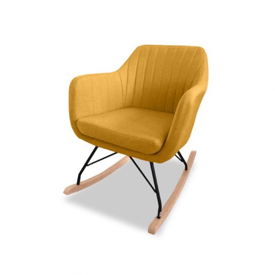 Katell Rocking Chair – Mustard