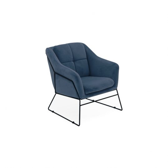 Klaus Accent Chair – Blue