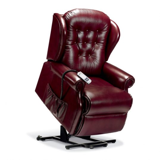 LYNTON LEATHER ‘LIFT & RISE’ RECLINER