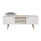 RETRO TV UNIT WHITE