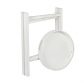 Round Folding Tray Table White