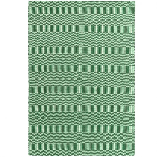 SLOAN GREEN GEOMETRIC RUG