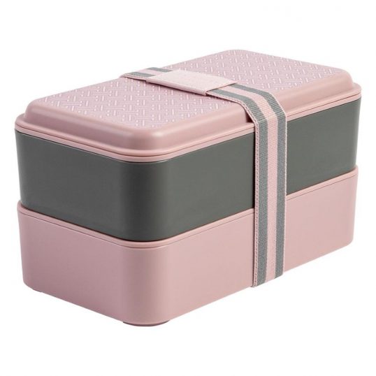 Ted Baker Dusky Pink Stackable Lunch Box3