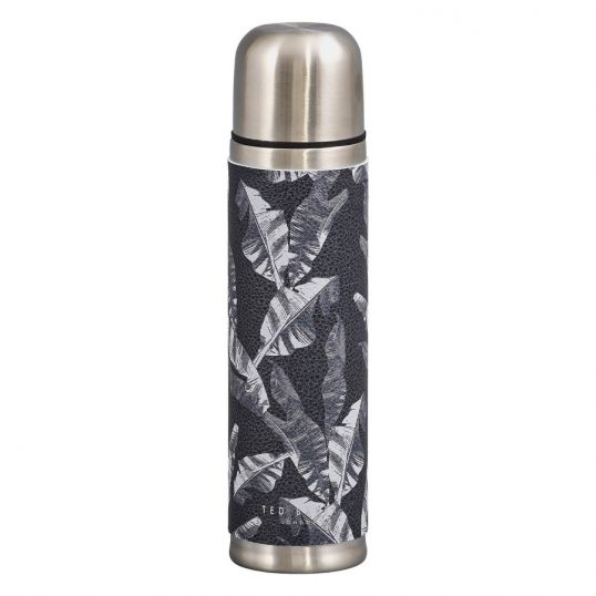 Ted Baker Ted’s World Stainless Steel Flask