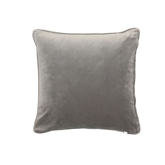 Velvet Luxe Cushion Grey