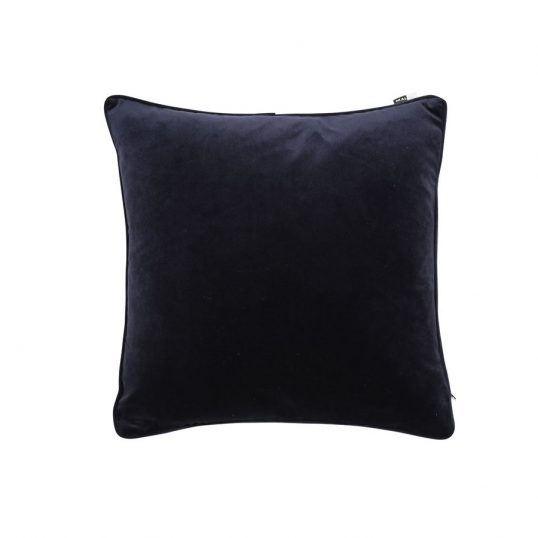 Large Velvet Luxe Cushion Navy