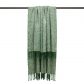 Weaver Herringbone Throws Green