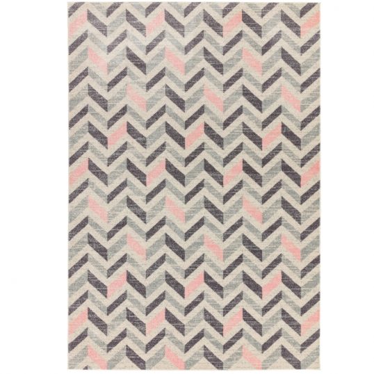 chevron pink 120 x 170