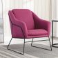 Karl Accent Chair – Woven Berry