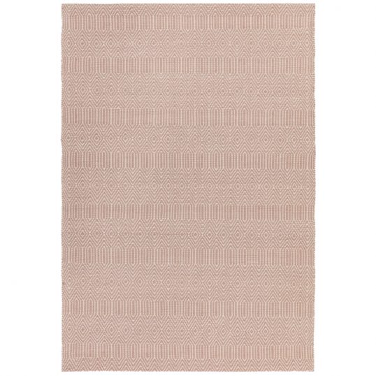 Sloan Pink Geometric Rug