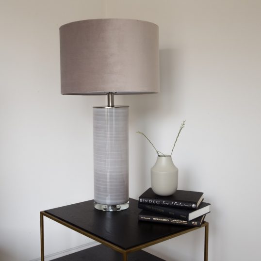 CERAMIC Table Lamp – TAUPE