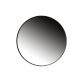Zen Round Mirror Metal Black